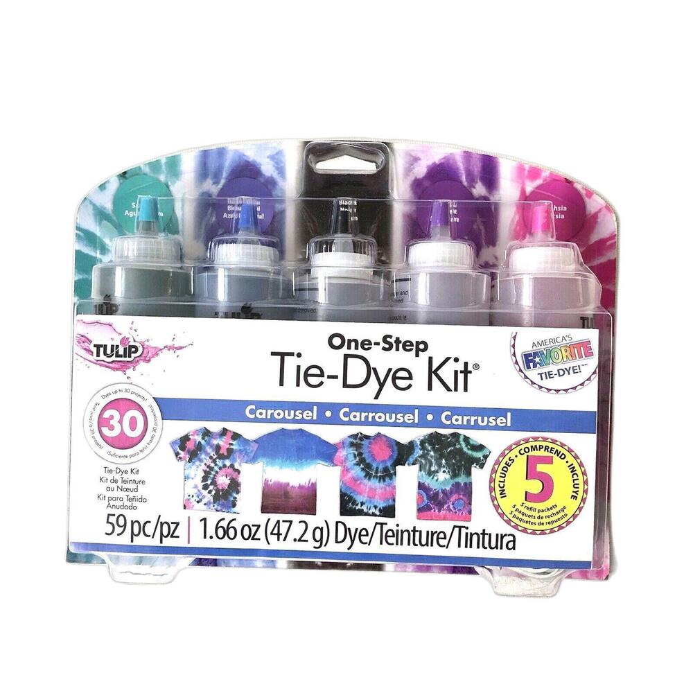 Tulip One-Step TIE-DYE KIT Up to 30 Projects  59 pcs New‎